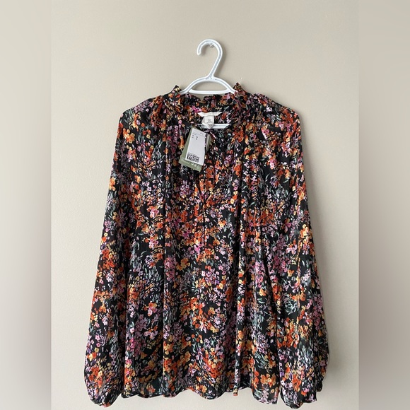 H&M Floral Blouse - Picture 1 of 2